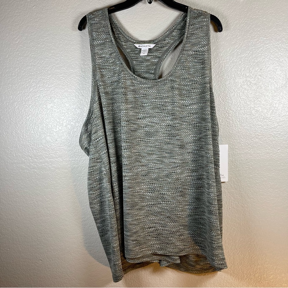 Athleta Ultimate Scoop Mesh tank top SZ 3X